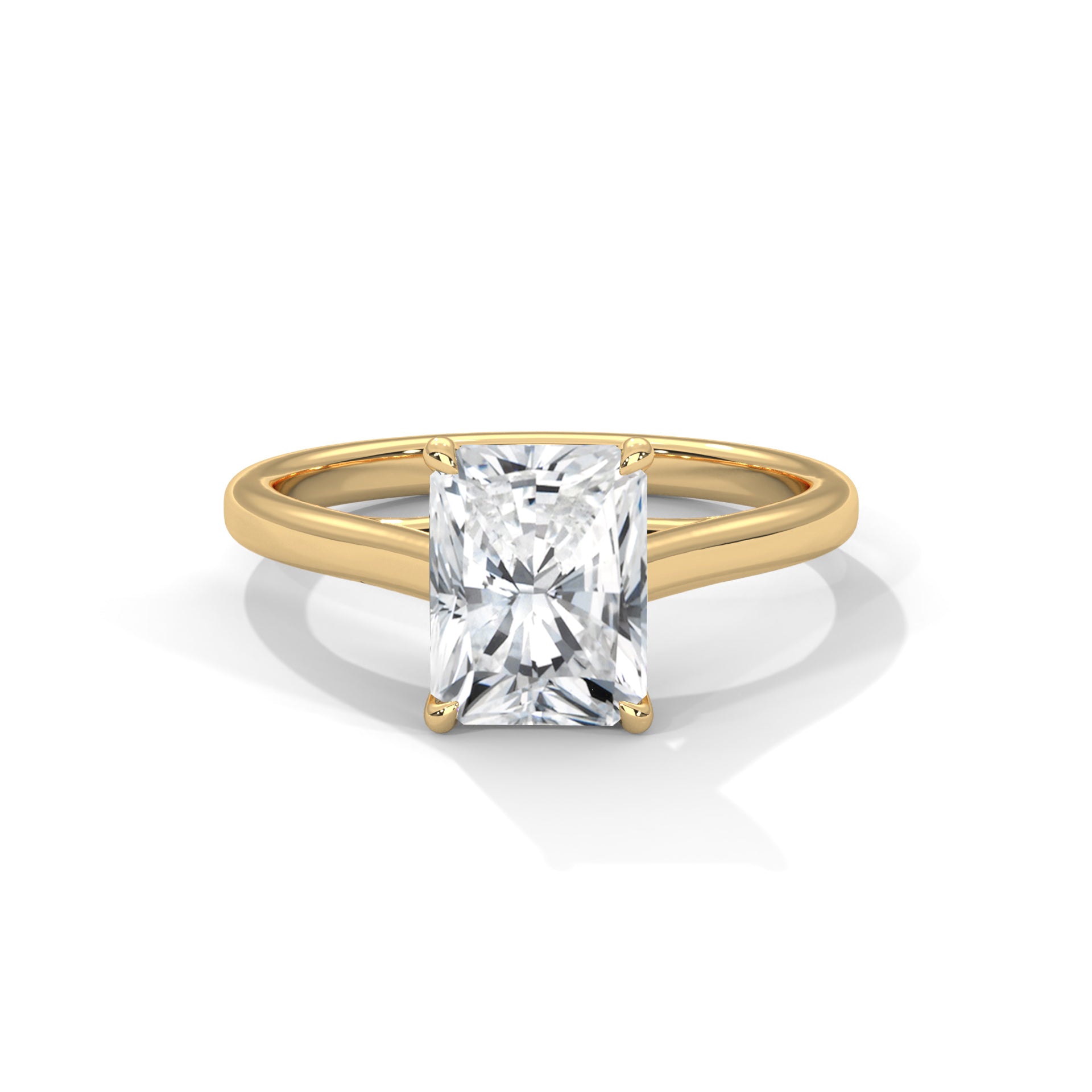 Symbol Radiant Solitaire Ring