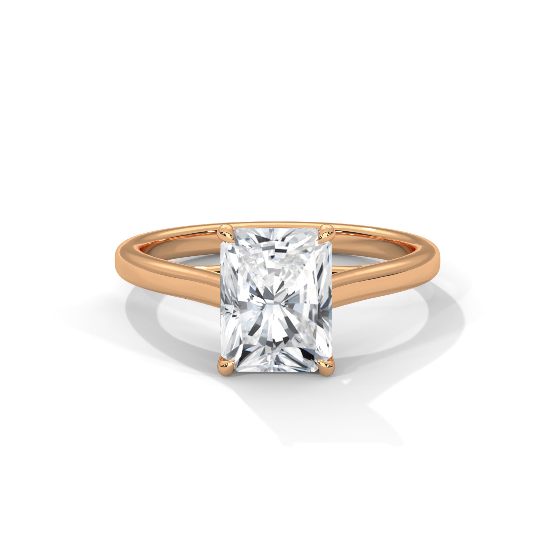 Symbol Radiant Solitaire Ring