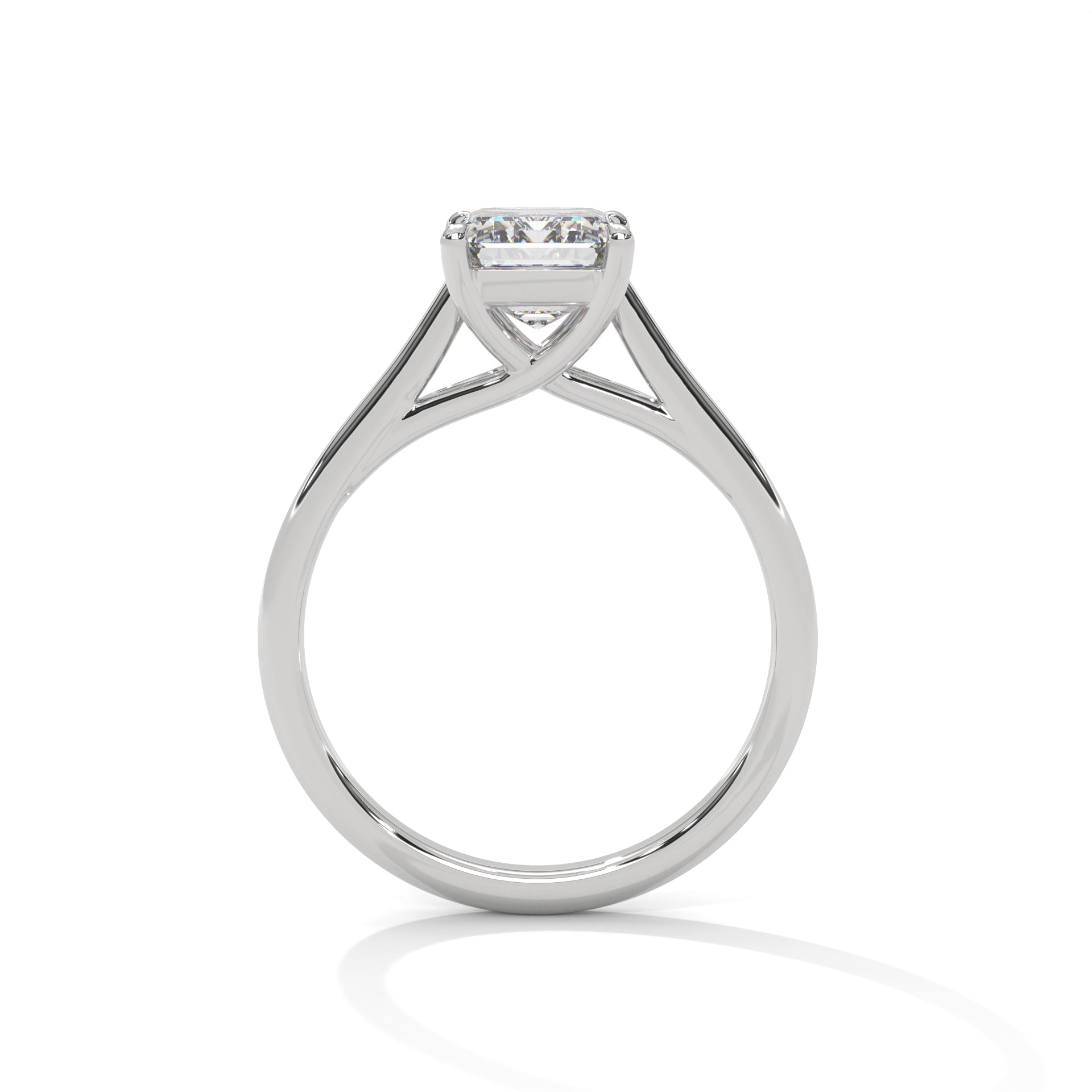 Symbol Radiant Solitaire Ring