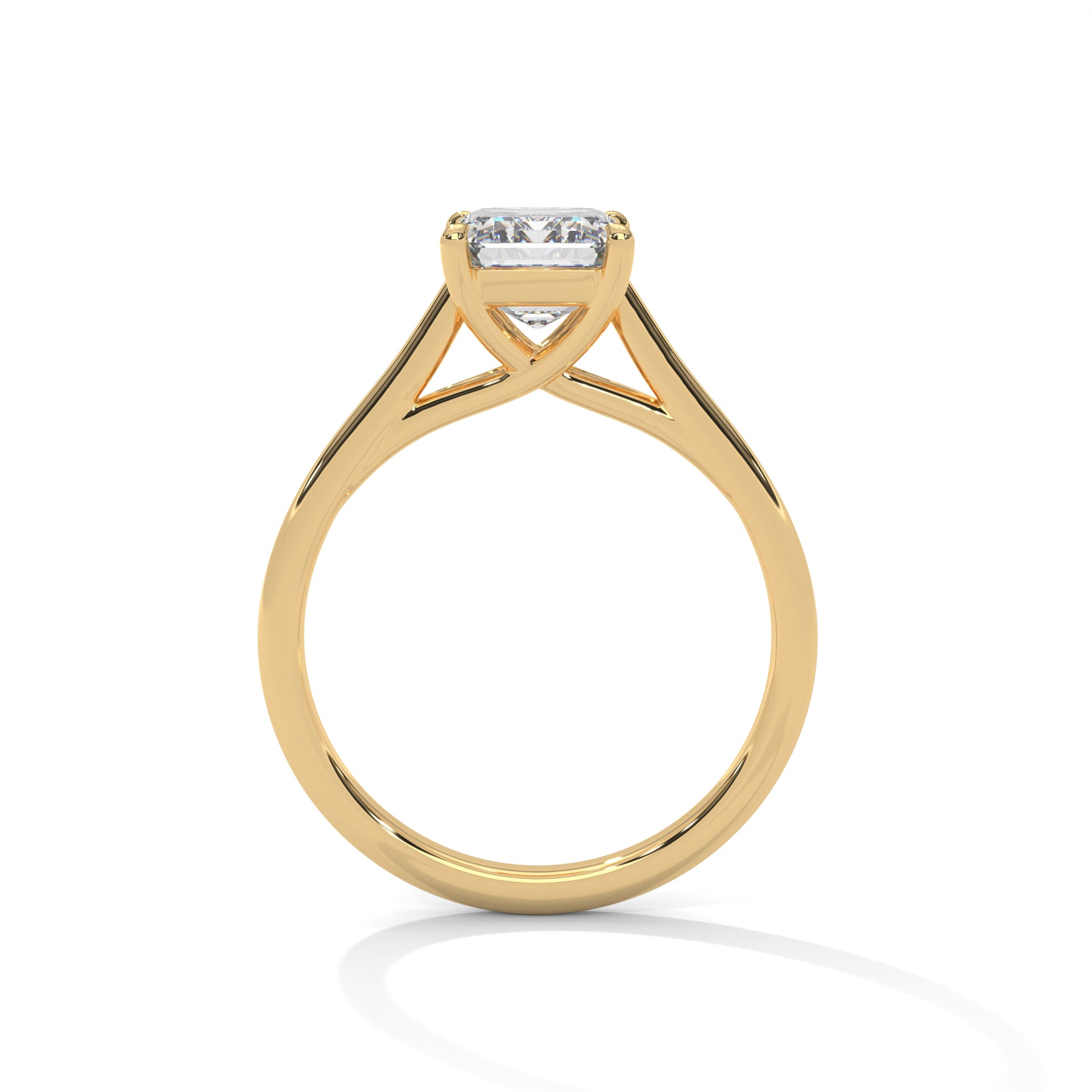 Symbol Radiant Solitaire Ring