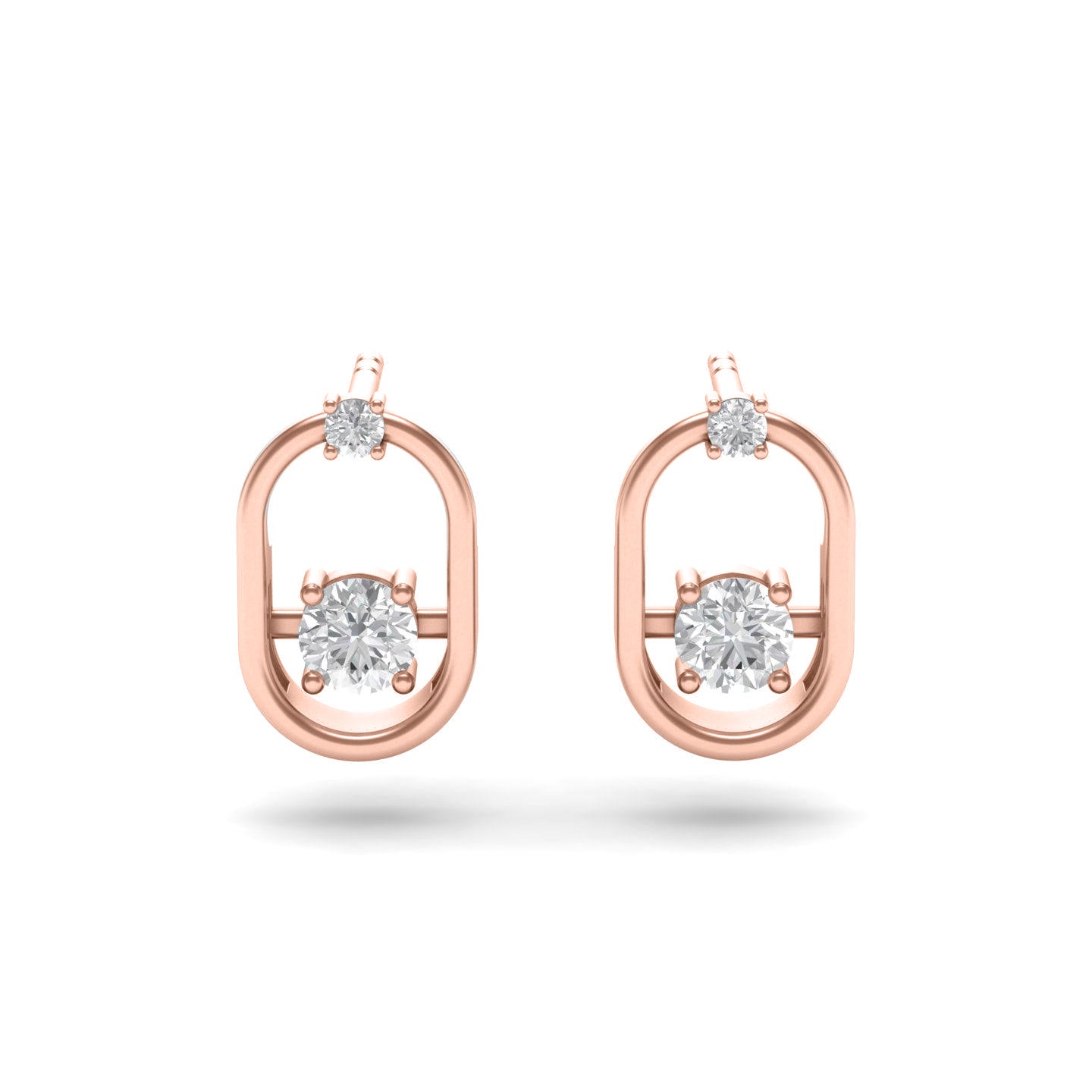 Vito Silver Ear Studs