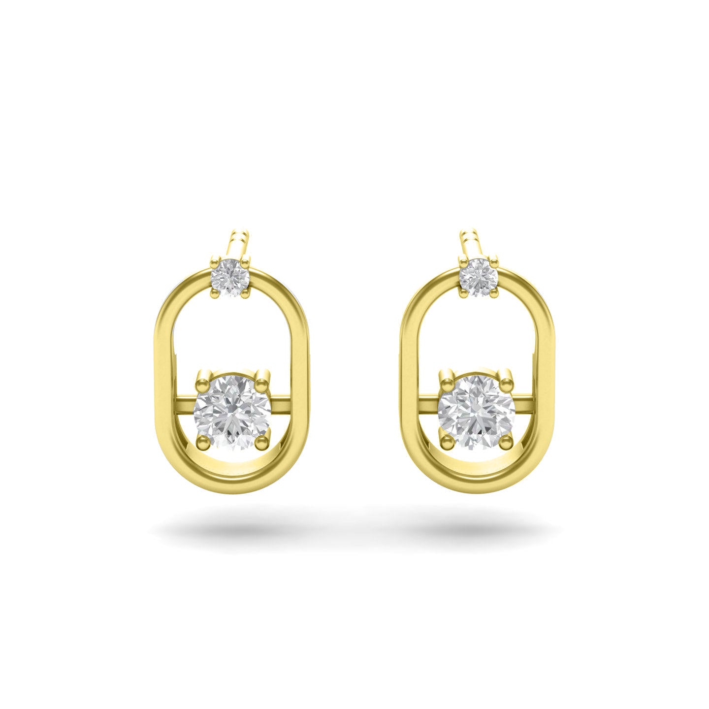 Vito Silver Ear Studs