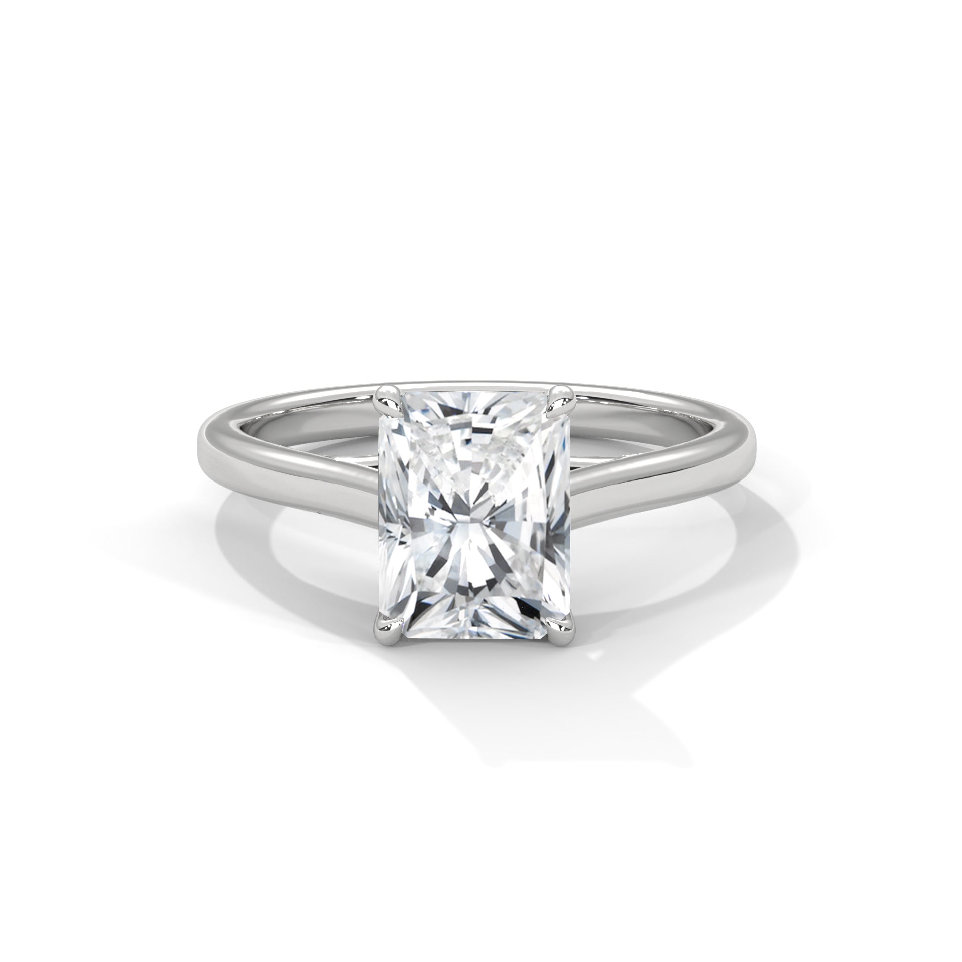 Symbol Radiant Solitaire Ring