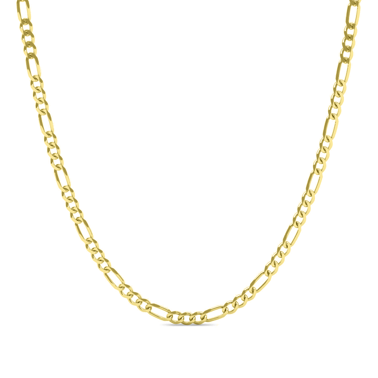 Figaro Italian Silver Neck Chain