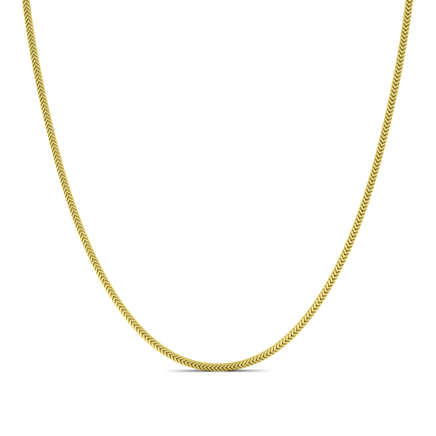 Franco Italian Silver Neck Chain