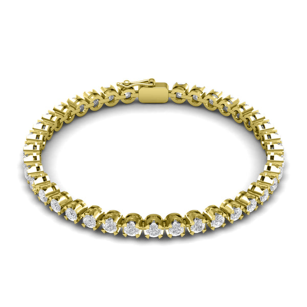 Elegant Tennis Silver Bracelet