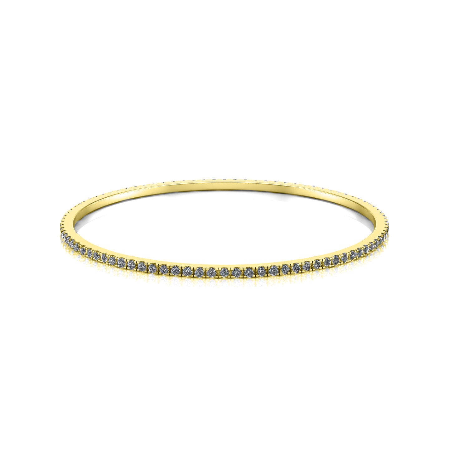 Eternity Claw Set Bangle