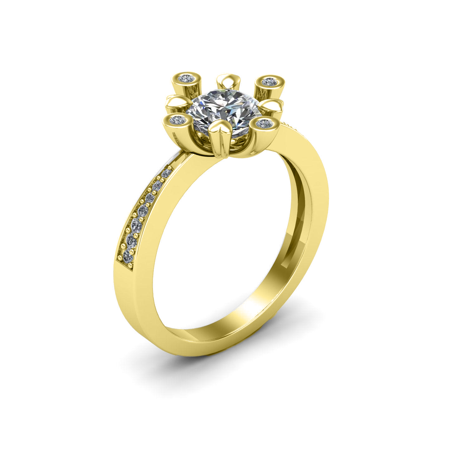 Symbol of Love Solitaire Ring