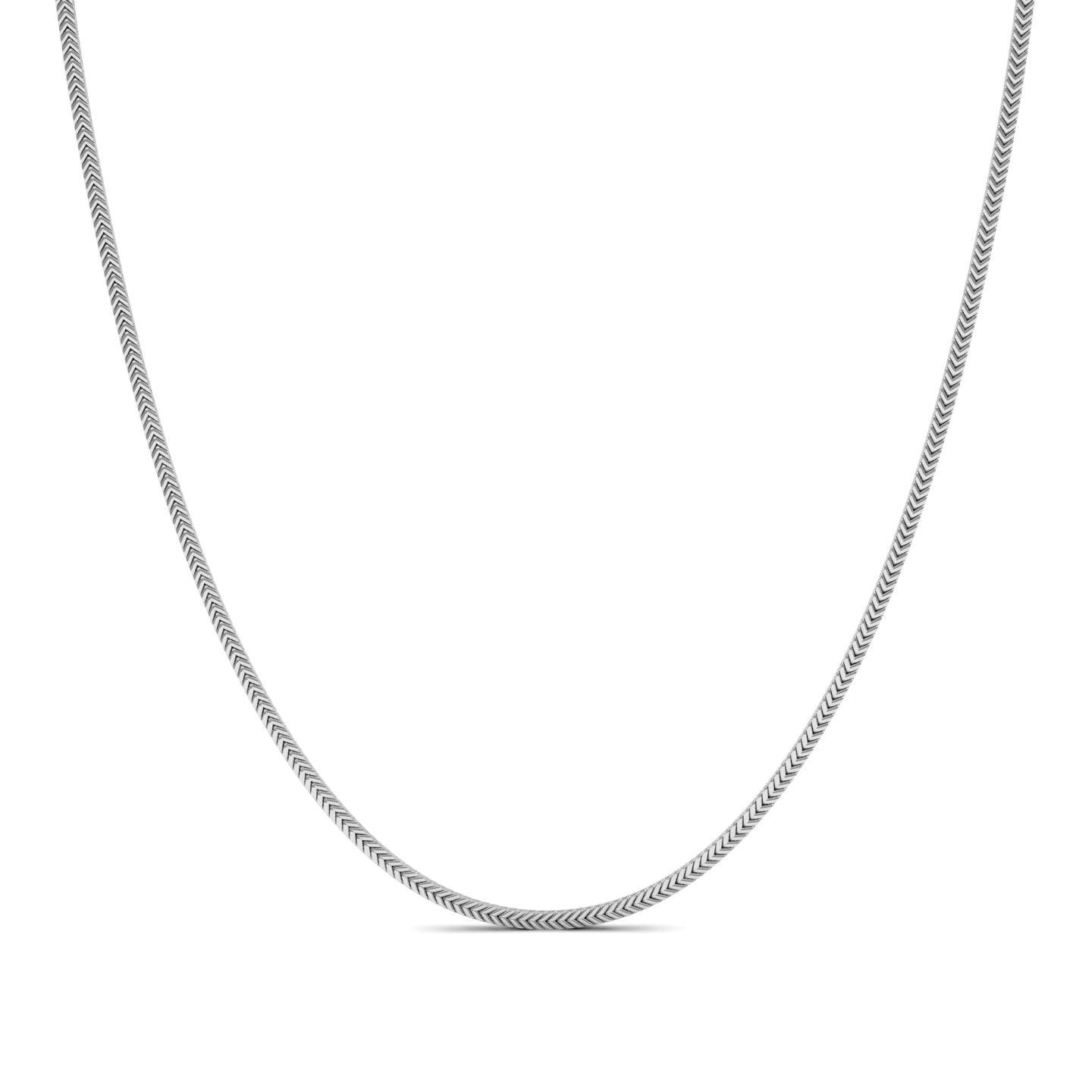 Franco Italian Silver Neck Chain