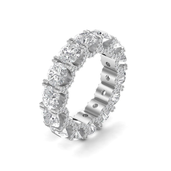 Crown Eternity Signature Silver Band