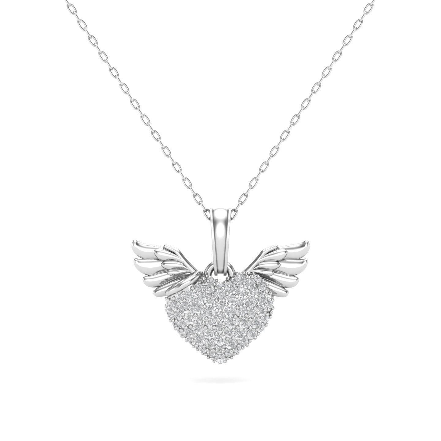 Mi Amor - Signature Silver Moissanite Pendant - El Aréte