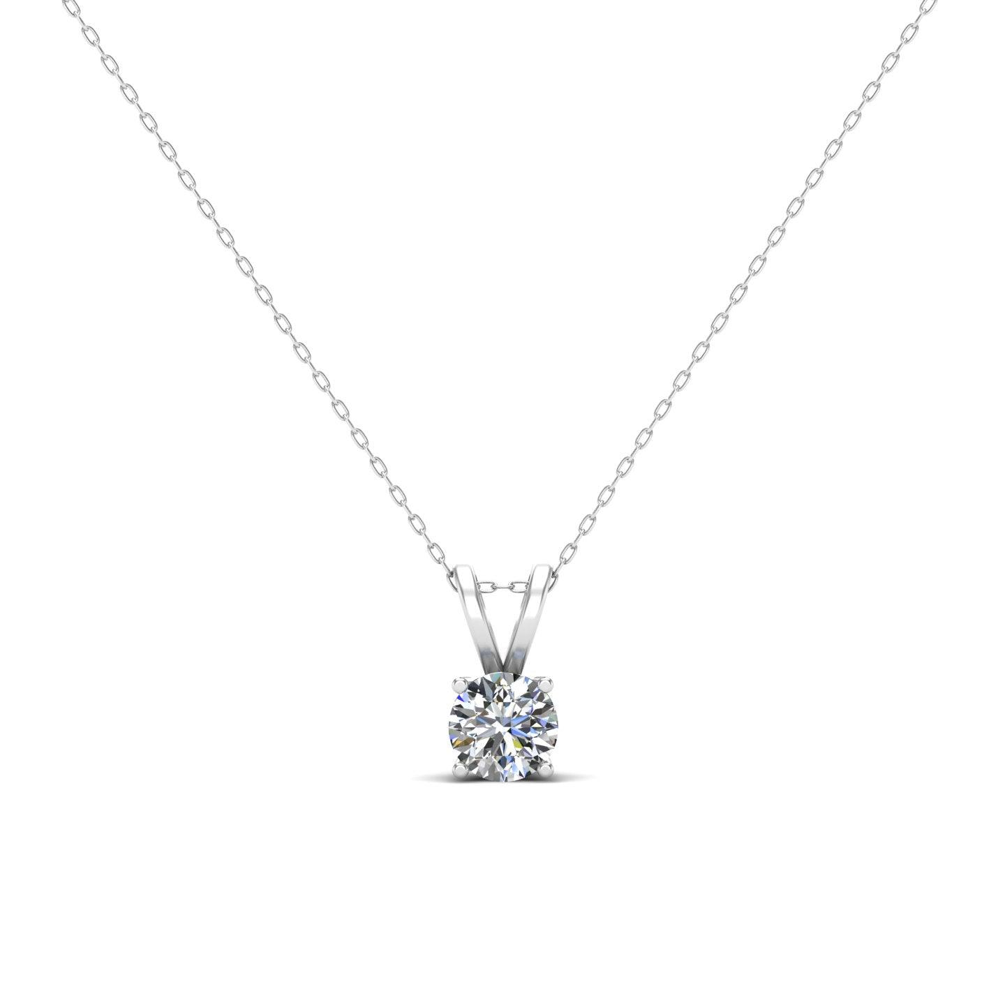 Silver Solitaire Pendant | Jewels By Hamzah Anis