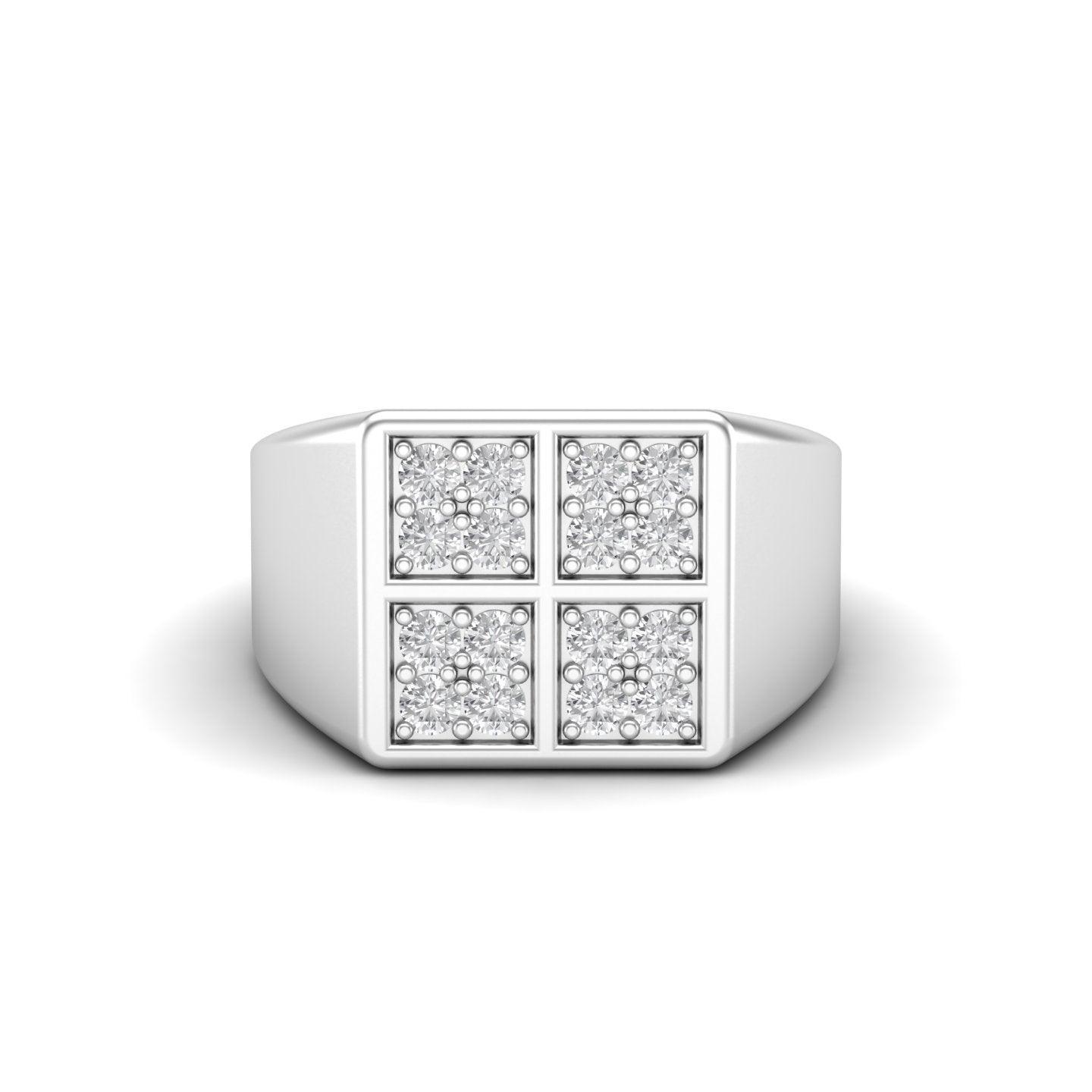 Arthur Moissanite Silver Ring - El Aréte